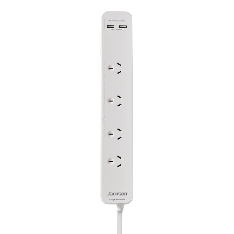 Fast Charge USB Powerboard - 4 Outlet