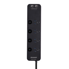 Rapid Charge USB-C Powerboard - Switched 4 Outlet