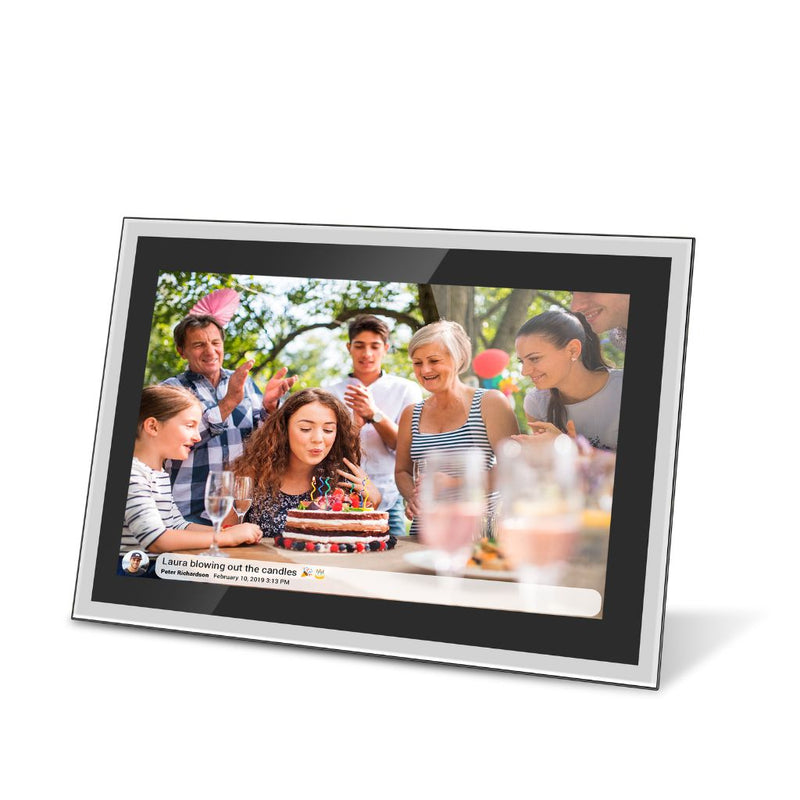 10.1" Smart Full High Definition Photo Frame - Silver