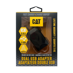 CAT Rugged Dual USB Fast Charger