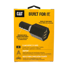 CAT Rugged Triple USB Fast Car Charger