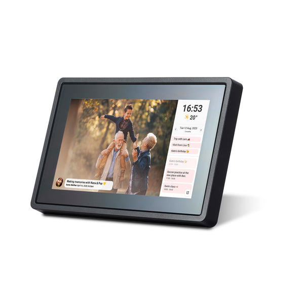 OnePlace Smart WIFI Photo Frame - 7" Black
