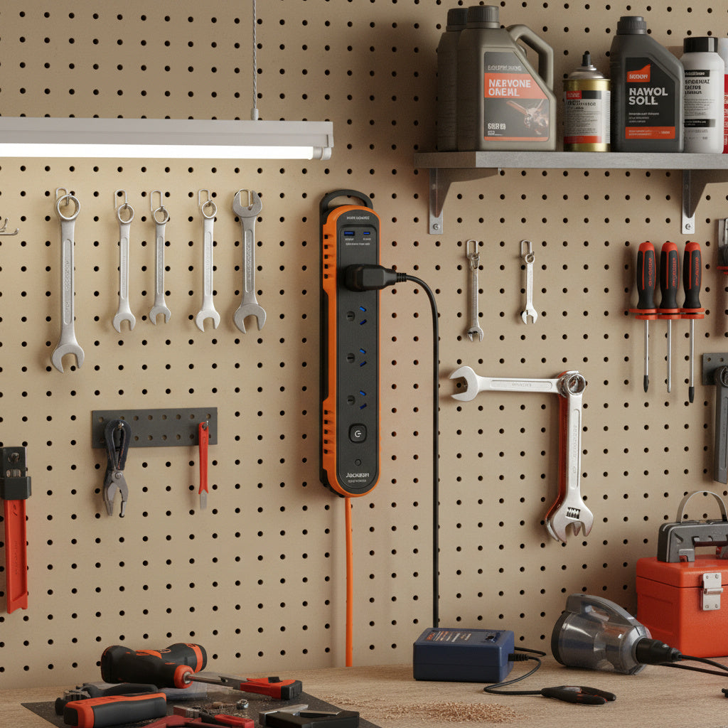 Rugged Plus 8 Outlet Powerboard – Jackson Power