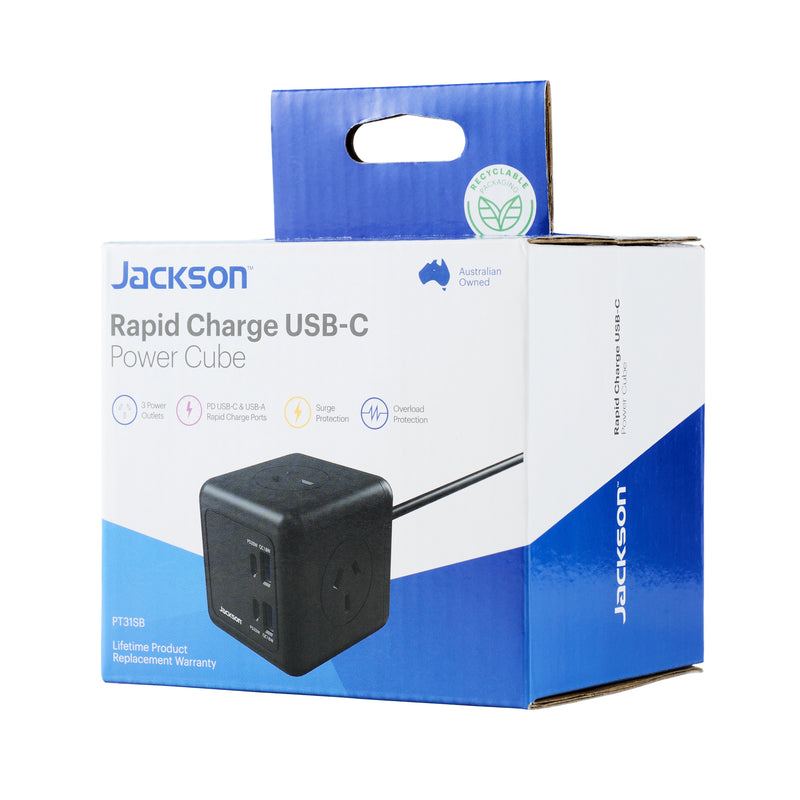 Rapid Charge USB-C Power Cube