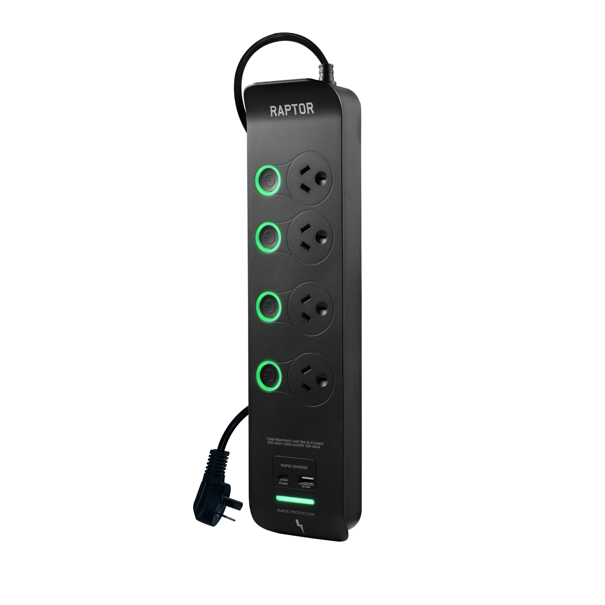 Raptor 4 Outlet 45W Switched Powerboard – Jackson Power