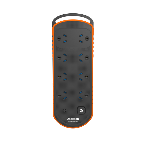 Rugged Plus 8 Outlet Powerboard