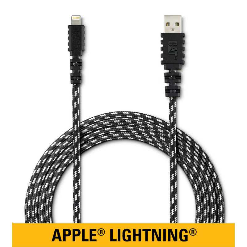 CAT Rugged Lightning to USB Braided Cable 1.8m