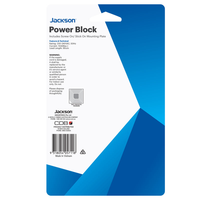 Power Block - 5 Outlet