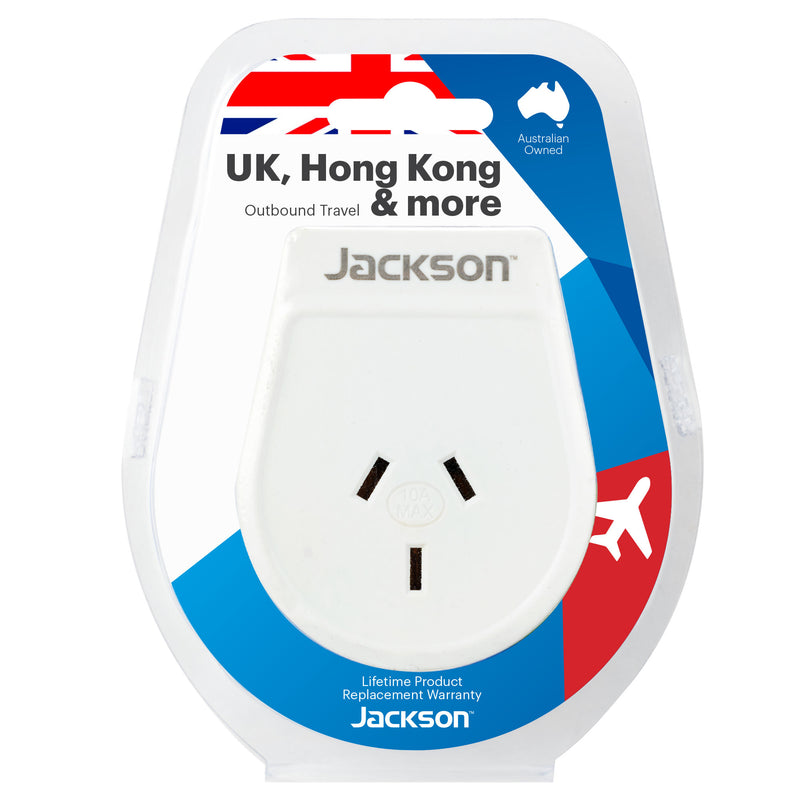 Outbound Slim Travel Adaptor - UK & Hong Kong